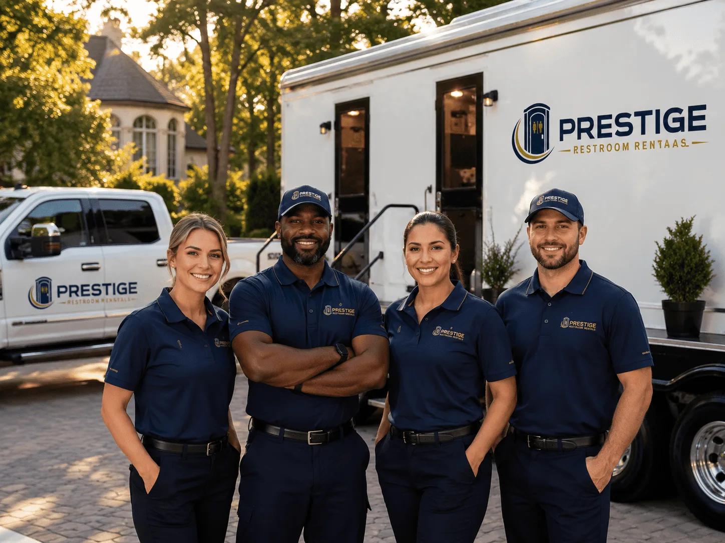 Trusted Luxury Portable Restrooms company in Docena, AL